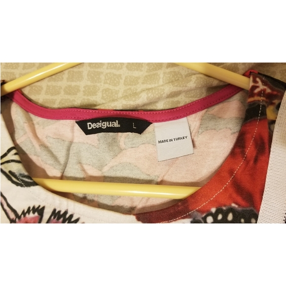 NWOT DESIGUAL Designer CECILIO Dress sz L - Picture 3 of 6